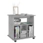 vidaXL Rollschrank Betongrau 60x45x60 cm Holzwerkstoff vidaXL Rollschrank Betongrau 60x45x60 cm Holzwerkstoff
