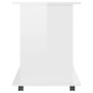 vidaXL Rollschrank Hochglanz-Weiß 60x45x60 cm Holzwerkstoff vidaXL Rollschrank Hochglanz-Weiß 60x45x60 cm Holzwerkstoff