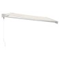 vidaXL Markise Einziehbar Creme 4x3 m Stoff und Aluminium vidaXL Markise Einziehbar Creme 4x3 m Stoff und Aluminium