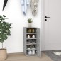 vidaXL Schuhschrank Betongrau 32x35x70 cm Holzwerkstoff vidaXL Schuhschrank Betongrau 32x35x70 cm Holzwerkstoff