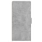 vidaXL Schuhschrank Betongrau 32x35x70 cm Holzwerkstoff vidaXL Schuhschrank Betongrau 32x35x70 cm Holzwerkstoff
