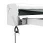 vidaXL Markise Einziehbar Anthrazit 3,5x2,5 m Stoff und Aluminium vidaXL Markise Einziehbar Anthrazit 3,5x2,5 m Stoff und Aluminium