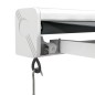 vidaXL Markise Einziehbar Anthrazit 5x3 m Stoff und Aluminium vidaXL Markise Einziehbar Anthrazit 5x3 m Stoff und Aluminium