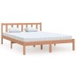 vidaXL Massivholzbett Honigbraun Kiefer 135x190 cm vidaXL Massivholzbett Honigbraun Kiefer 135x190 cm