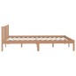 vidaXL Massivholzbett Honigbraun Kiefer 135x190 cm vidaXL Massivholzbett Honigbraun Kiefer 135x190 cm