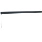 vidaXL Markise Einziehbar Anthrazit 5x3 m Stoff und Aluminium vidaXL Markise Einziehbar Anthrazit 5x3 m Stoff und Aluminium