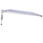vidaXL Markise Einziehbar Blau und Weiß 5x3 m Stoff und Aluminium vidaXL Markise Einziehbar Blau und Weiß 5x3 m Stoff und Aluminium