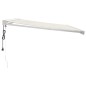 vidaXL Markise Einziehbar Creme 4x3 m Stoff und Aluminium vidaXL Markise Einziehbar Creme 4x3 m Stoff und Aluminium