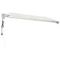 vidaXL Markise Einziehbar Creme 5x3 m Stoff und Aluminium vidaXL Markise Einziehbar Creme 5x3 m Stoff und Aluminium