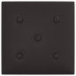 vidaXL Wandpaneele 12 Stk. Schwarz 30x30 cm Kunstleder 1,08 m² vidaXL Wandpaneele 12 Stk. Schwarz 30x30 cm Kunstleder 1,08 m²