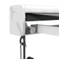 vidaXL Markise Einziehbar Anthrazit 3,5x2,5 m Stoff und Aluminium vidaXL Markise Einziehbar Anthrazit 3,5x2,5 m Stoff und Aluminium