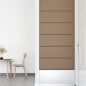 Wandpaneele 12 Stk. Cappuccino-Braun 90x30cm Kunstleder 3,24 m² Wandpaneele 12 Stk. Cappuccino-Braun 90x30cm Kunstleder 3,24 m²