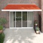 vidaXL Markise Einziehbar Orange und Braun 3x2,5 m Stoff und Aluminium vidaXL Markise Einziehbar Orange und Braun 3x2,5 m Stoff und Aluminium