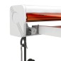 vidaXL Markise Einziehbar Orange und Braun 5x3 m Stoff und Aluminium vidaXL Markise Einziehbar Orange und Braun 5x3 m Stoff und Aluminium