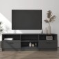 vidaXL TV-Schrank Schwarz 150x33,5x45 cm Holzwerkstoff vidaXL TV-Schrank Schwarz 150x33,5x45 cm Holzwerkstoff