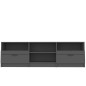 vidaXL TV-Schrank Schwarz 150x33,5x45 cm Holzwerkstoff vidaXL TV-Schrank Schwarz 150x33,5x45 cm Holzwerkstoff