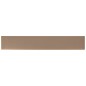 Wandpaneele 12 Stk. Cappuccino-Braun 90x15cm Kunstleder 1,62 m² Wandpaneele 12 Stk. Cappuccino-Braun 90x15cm Kunstleder 1,62 m²