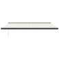 vidaXL Markise Einziehbar Creme 5x3 m Stoff und Aluminium vidaXL Markise Einziehbar Creme 5x3 m Stoff und Aluminium