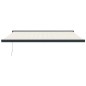 vidaXL Markise Einziehbar Creme 4,5x3 m Stoff und Aluminium vidaXL Markise Einziehbar Creme 4,5x3 m Stoff und Aluminium