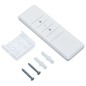 vidaXL Markise Einziehbar Creme 4,5x3 m Stoff und Aluminium vidaXL Markise Einziehbar Creme 4,5x3 m Stoff und Aluminium
