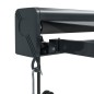 vidaXL Markise Einziehbar Anthrazit 3x2,5 m Stoff und Aluminium vidaXL Markise Einziehbar Anthrazit 3x2,5 m Stoff und Aluminium