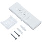 vidaXL Markise Einziehbar Anthrazit 5x3 m Stoff und Aluminium vidaXL Markise Einziehbar Anthrazit 5x3 m Stoff und Aluminium