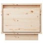 vidaXL Nachttisch 35x34x32 cm Massivholz Kiefer vidaXL Nachttisch 35x34x32 cm Massivholz Kiefer
