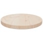 vidaXL Tischplatte Ø30x2,5 cm Massivholz Kiefer vidaXL Tischplatte Ø30x2,5 cm Massivholz Kiefer