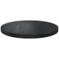 vidaXL Tischplatte Schwarz Ø40x2,5 cm Massivholz Kiefer vidaXL Tischplatte Schwarz Ø40x2,5 cm Massivholz Kiefer