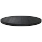 vidaXL Tischplatte Schwarz Ø50x2,5 cm Massivholz Kiefer vidaXL Tischplatte Schwarz Ø50x2,5 cm Massivholz Kiefer