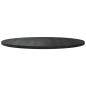 vidaXL Tischplatte Schwarz Ø90x2,5 cm Massivholz Kiefer vidaXL Tischplatte Schwarz Ø90x2,5 cm Massivholz Kiefer