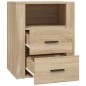 vidaXL Nachttisch Sonoma-Eiche 50x36x60 cm Holzwerkstoff vidaXL Nachttisch Sonoma-Eiche 50x36x60 cm Holzwerkstoff