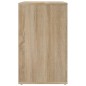 vidaXL Nachttisch Sonoma-Eiche 50x36x60 cm Holzwerkstoff vidaXL Nachttisch Sonoma-Eiche 50x36x60 cm Holzwerkstoff