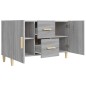 vidaXL Sideboard Grau Sonoma 100x36x60 cm Holzwerkstoff vidaXL Sideboard Grau Sonoma 100x36x60 cm Holzwerkstoff