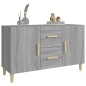 vidaXL Sideboard Grau Sonoma 100x36x60 cm Holzwerkstoff vidaXL Sideboard Grau Sonoma 100x36x60 cm Holzwerkstoff