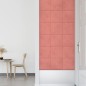 Wandpaneele 12 Stk. Rosa 30x30 cm Samt 1,08 m² Wandpaneele 12 Stk. Rosa 30x30 cm Samt 1,08 m²