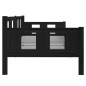 vidaXL Tagesbett Schwarz Massivholz Kiefer 80x200 cm vidaXL Tagesbett Schwarz Massivholz Kiefer 80x200 cm