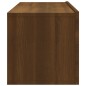 vidaXL TV-Wandschränke 2 Stk. Braun Eiche 100x30x30 cm Holzwerkstoff vidaXL TV-Wandschränke 2 Stk. Braun Eiche 100x30x30 cm Holzwerkstoff