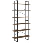 vidaXL Hochschrank Braun Eichen-Optik 100x30x210 cm Holzwerkstoff vidaXL Hochschrank Braun Eichen-Optik 100x30x210 cm Holzwerkstoff