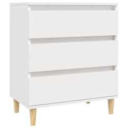 vidaXL Sideboard Weiß 60x35x70 cm Holzwerkstoff