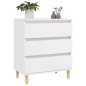 vidaXL Sideboard Weiß 60x35x70 cm Holzwerkstoff vidaXL Sideboard Weiß 60x35x70 cm Holzwerkstoff