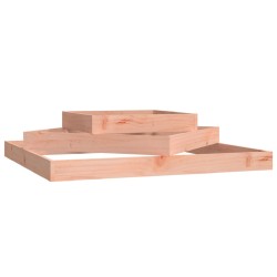 vidaXL Pflanzkübel 112x112x27 cm Massivholz Douglasie