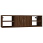 vidaXL Wandregal Braun Eichen-Optik 102x30x29 cm Holzwerkstoff vidaXL Wandregal Braun Eichen-Optik 102x30x29 cm Holzwerkstoff