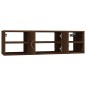 vidaXL Wandregal Braun Eichen-Optik 102x30x29 cm Holzwerkstoff vidaXL Wandregal Braun Eichen-Optik 102x30x29 cm Holzwerkstoff
