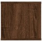 vidaXL Wandregal Braun Eichen-Optik 102x30x29 cm Holzwerkstoff vidaXL Wandregal Braun Eichen-Optik 102x30x29 cm Holzwerkstoff