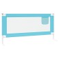 vidaXL Kleinkind-Bettschutzgitter Blau 190x25 cm Stoff vidaXL Kleinkind-Bettschutzgitter Blau 190x25 cm Stoff