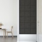 Wandpaneele 12 Stk. Dunkelgrau 30x30 cm Stoff 1,08 m² Wandpaneele 12 Stk. Dunkelgrau 30x30 cm Stoff 1,08 m²