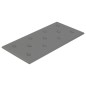 Wandpaneele 12 Stk. Grau 60x30 cm Kunstleder 2,16 m² Wandpaneele 12 Stk. Grau 60x30 cm Kunstleder 2,16 m²