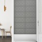 Wandpaneele 12 Stk. Grau 60x30 cm Kunstleder 2,16 m² Wandpaneele 12 Stk. Grau 60x30 cm Kunstleder 2,16 m²