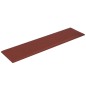 Wandpaneele 12 Stk. Weinrot 60x15 cm Kunstleder 1,08 m² Wandpaneele 12 Stk. Weinrot 60x15 cm Kunstleder 1,08 m²